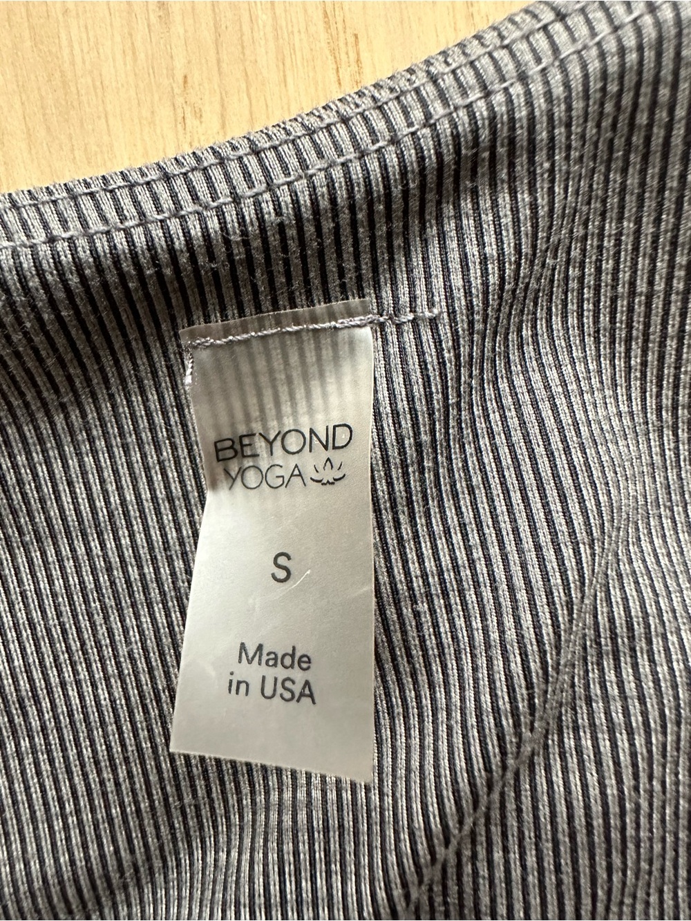 Beyond Yoga Ribbed Cropped Tank - Picture 5 of 6